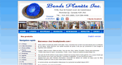 Desktop Screenshot of beadsplanete.com